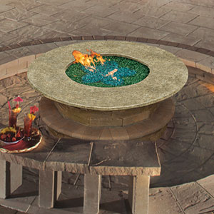 Fully Assembled Cambridge Gas Fire Table