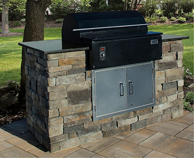 Stone Veneer Wood Smoker Grill Stone Veneer Wood Smoker Grill