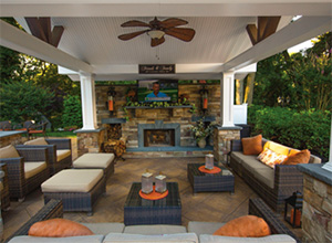 Throwing a Super Bowl Party in your Outdoor Space