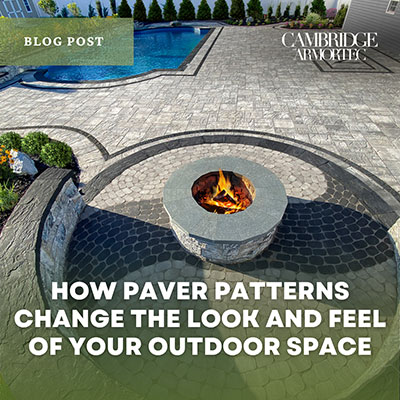 How Paver Patterns Change the Look and Feel of Your Outdoor Space