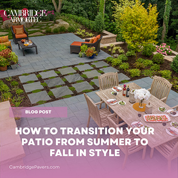 How to Transition Your Patio from Summer to Fall in Style