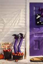 DIY Halloween Patio Decorations