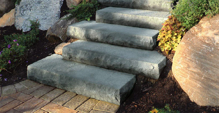 Steps Stairs Cambridge Pavingstones Outdoor Living Solutions With Armortec