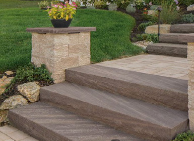 Natural Stone Caps, Treads & Steps