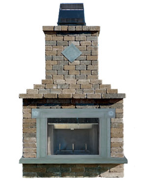 Fireplaces Cambridge Pavingstones Outdoor Living Solutions