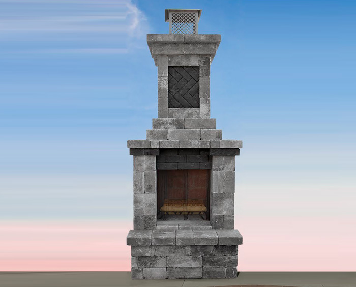 Mini Fully Assembled MaytRx Plus S/F Fireplace