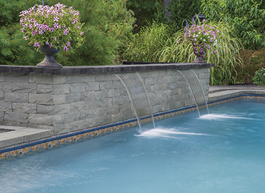 Cambridge Ledgestone Wall
