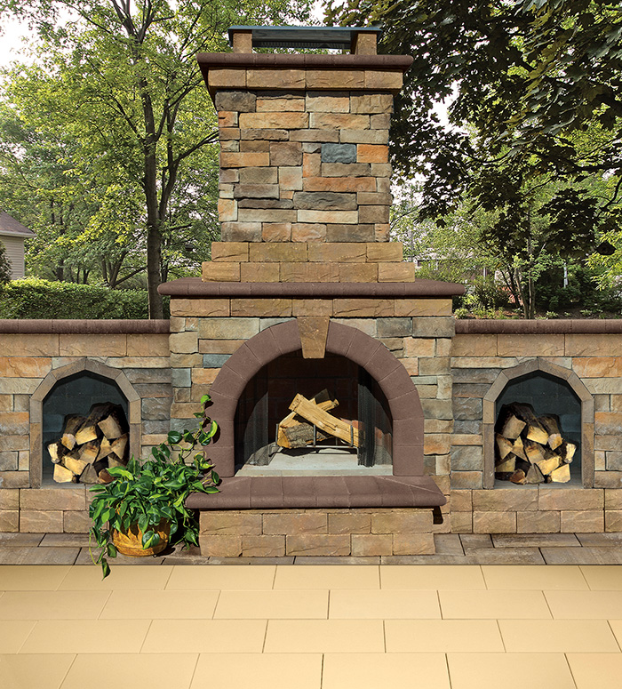 Shown with Sun Rays from The South Beach Collection - Pavingstone Systems with ArmorTec