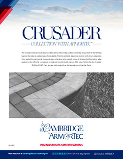 ArmorTec Atlas Crusader Collection Spec Sheets