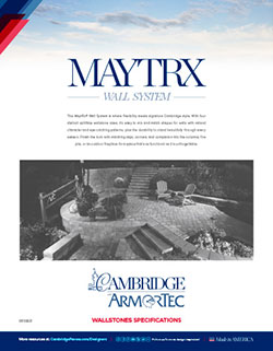 ArmorTec Atlas MaytRx Collection Spec Sheets