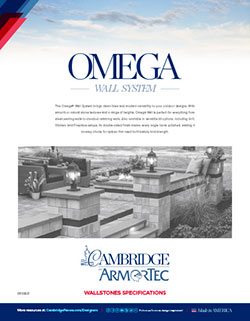 ArmorTec Atlas Omega Collection Spec Sheets