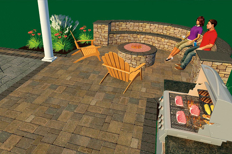 Build In Phases Cambridge Pavingstones