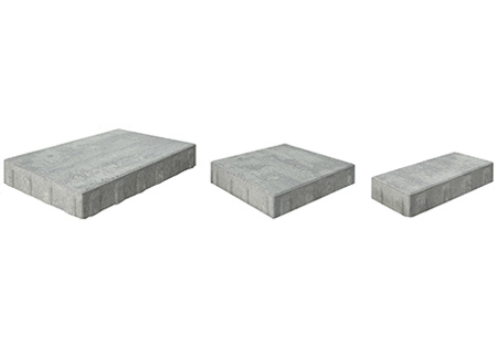 Sherwood - Actual Size (inches)<br />
13 x 19-1/2<br />
13 x 13<br />
6-1/2 x13<br />
3-1/8 Thick